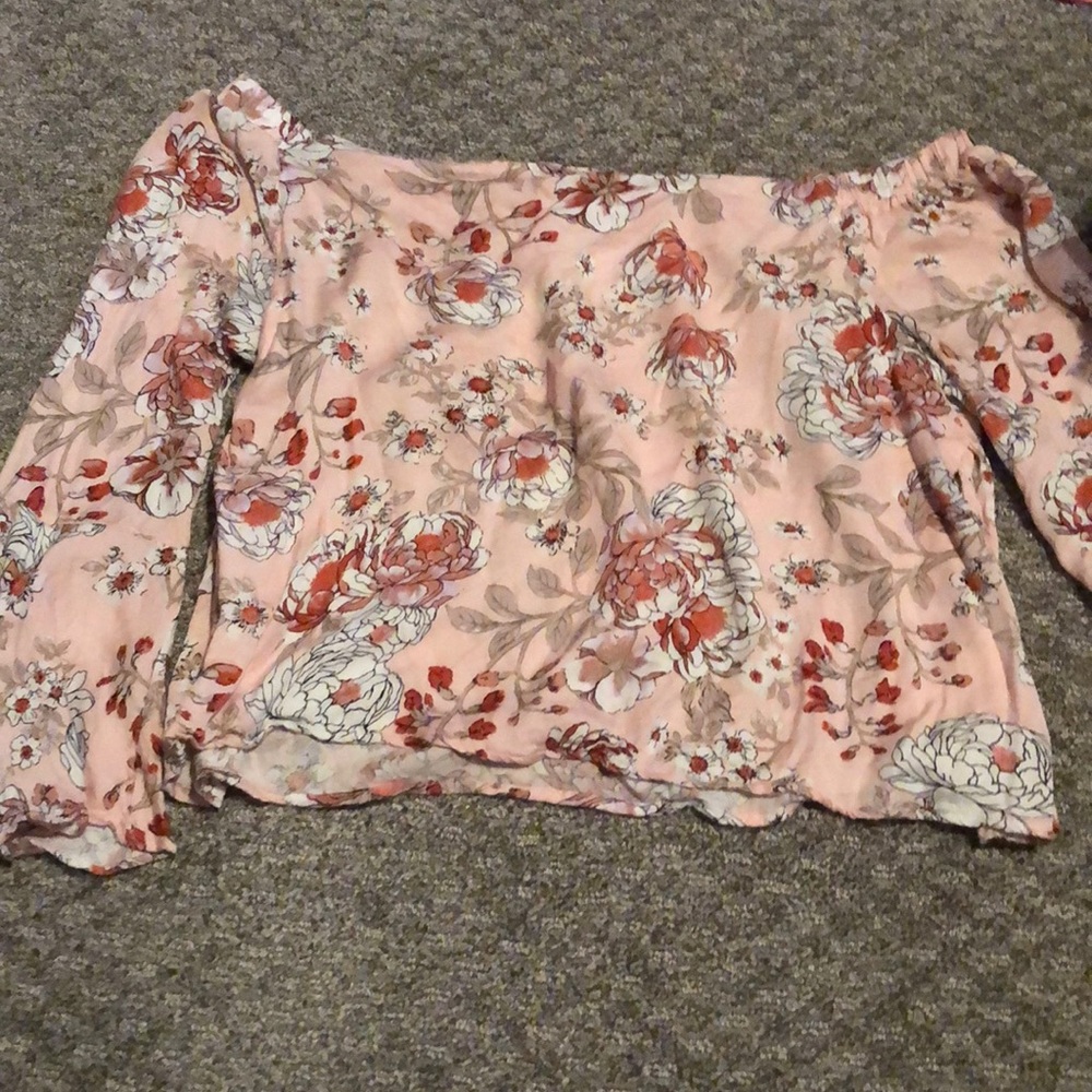 Off the shoulder blouse